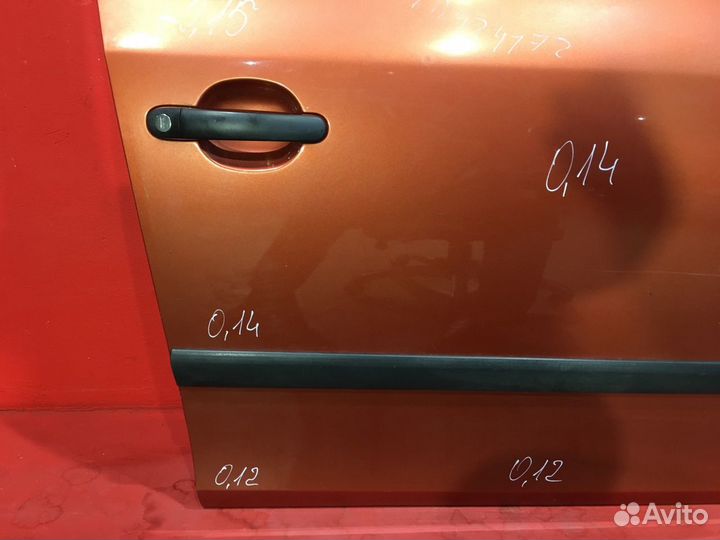 Дверь передняя правая Skoda Fabia 2 хетчбэк BBM