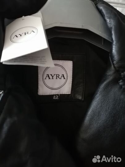 Кожаная куртка ayra