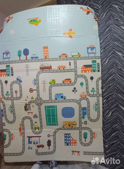 Складной детский коврик 180 200