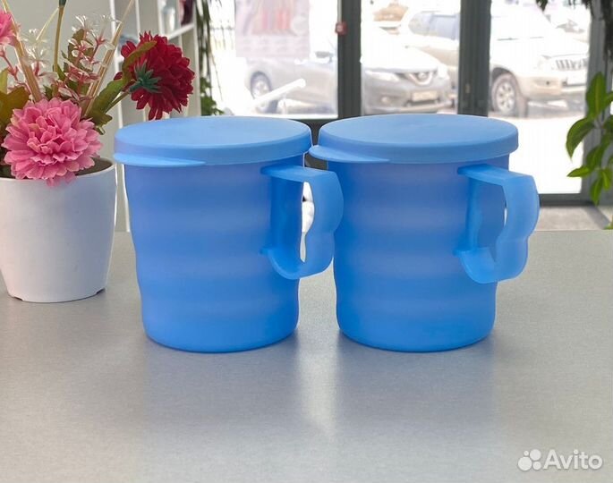 Кружки «Очарование» голубые Tupperware