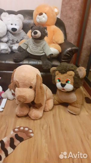 Большие плюшевые медведи
