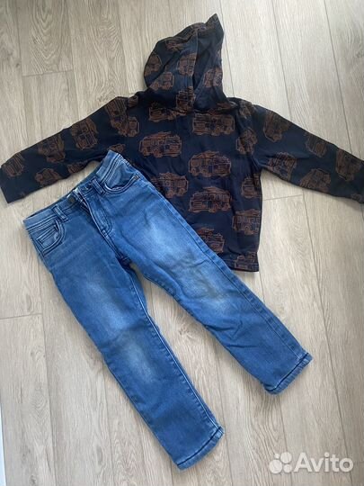 Пакет брендовых вещей на мальчика 4-5-6 лет