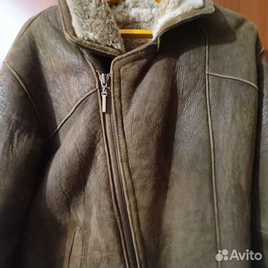 Дубленка натуральная мужская 52 54