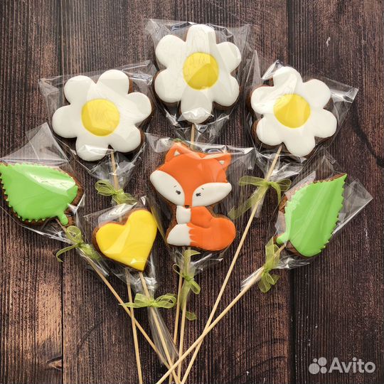 Букет из пряников на день воспитателя, учителя