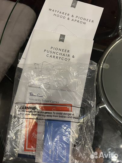 Комплект инструкций к коляске Silver cross Pioneer