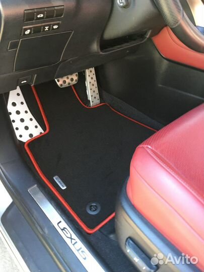 Автоковрики Премиум для Lexus ES 250. Велюровые