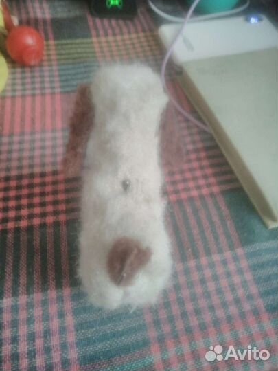 Собачка механическая заводная СССР и котик