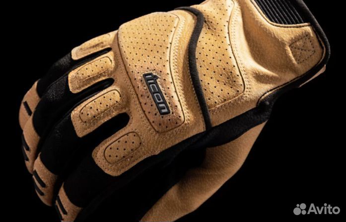 Мотоперчатки Icon Super Duty 3 Wmn песочные