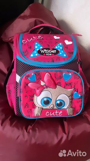 Рюкзак, ранец школьный ортопедический для девочки
