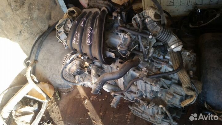 Двигатель на ниссан вингроад 2006. HR 15