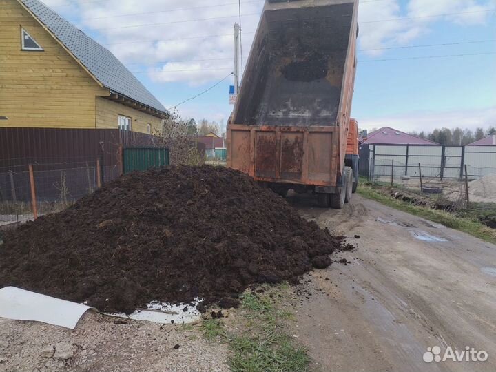 Доставка песка, земли, щебня и др