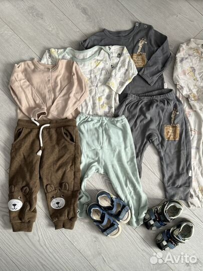 Детские вещи пакетом 80 86