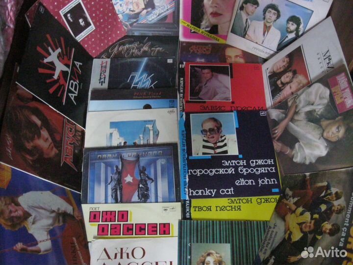 Винил:Метаморфозы,Алиса Аквариум,Ласковый май и др