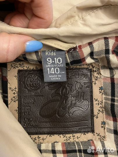 Плащ на девочку 140