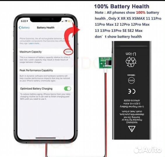 Замена аккумулятора iPhone батареи айфон