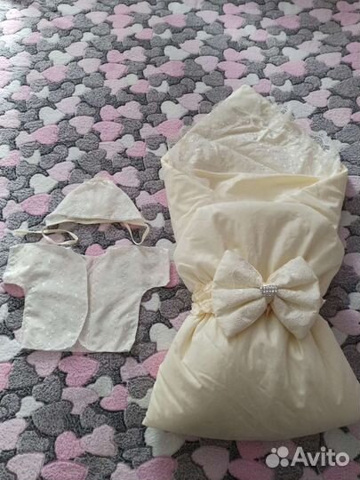 Конверт на выписку весна осень