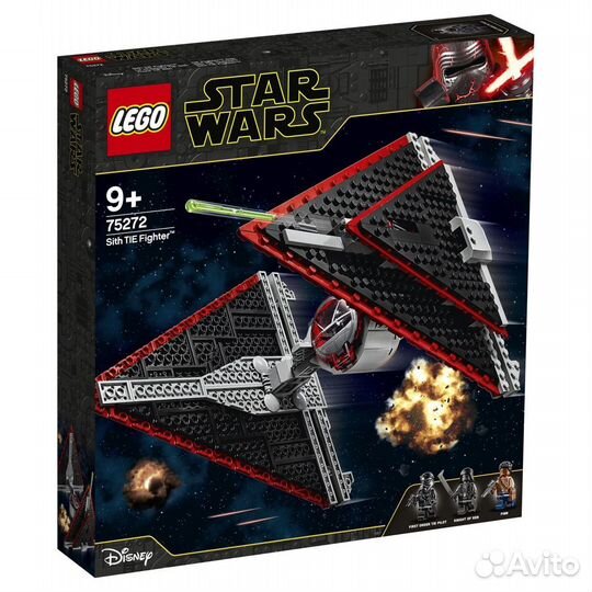 Новый Lego Star Wars 75272 Sith TIE Fighter