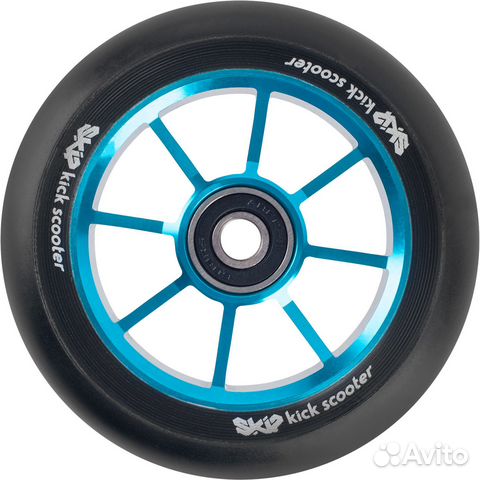 Колесо skip WHL14 100x24mm синий Sev8