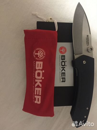 Складной нож Boker Solo1. Сталь Bohler N690