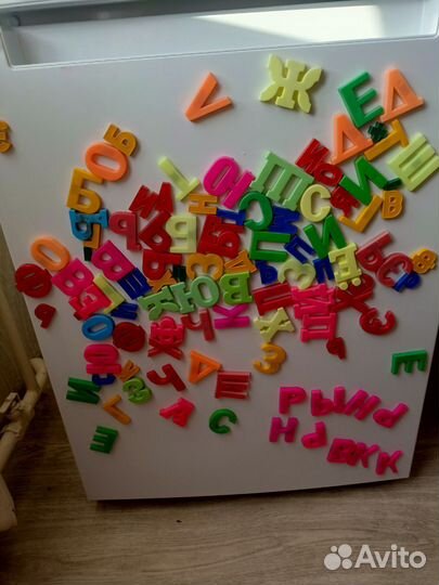 Магнитные буквы на холодильник