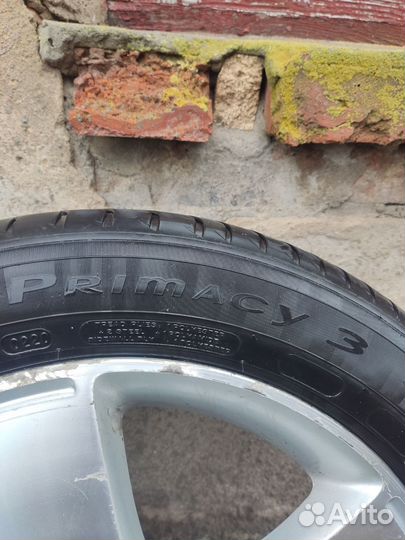 Литые диски r17 5x114 3 с резиной бу
