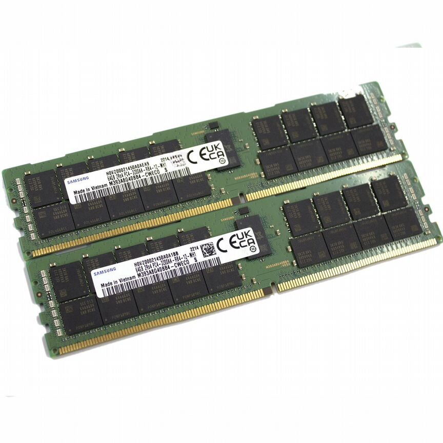[M393A8G40BB4-CWE] Ddr4 Reg 64gb 3200aa-R Samsung M393a8g40bb4-Cwe