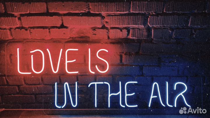 Неоновая вывеска на заказ изготовление