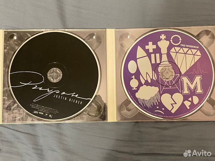 Justin Bieber deluxe 2CD purpose, journals