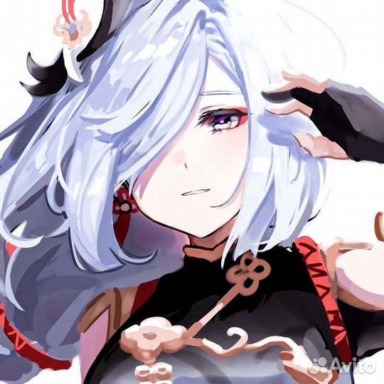 Парик геншин импакт