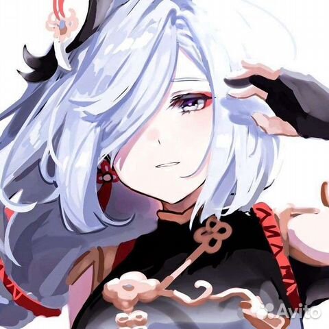 Парик геншин импакт