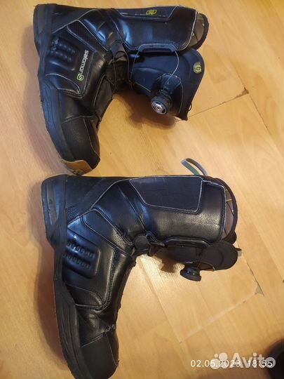 Сноубордические ботинки salomon boa