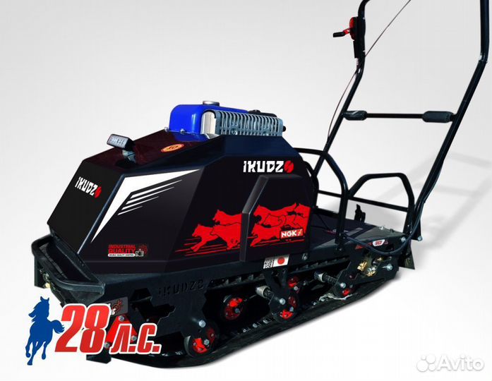 Ikudzo 2.0 1450/500 EK28 (двс dinkin) black/red