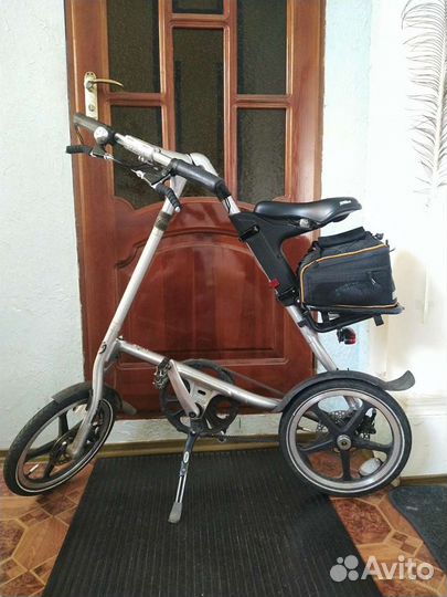 Велосипед Strida LT Серебристый