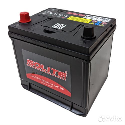 Аккумулятор Solite CMF 26-550 (60Ач, 550А)