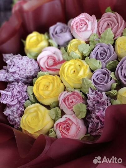 Букет из зефира