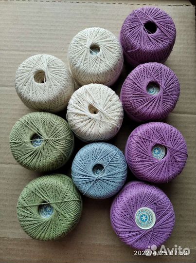 Нитки для вязания. СССР