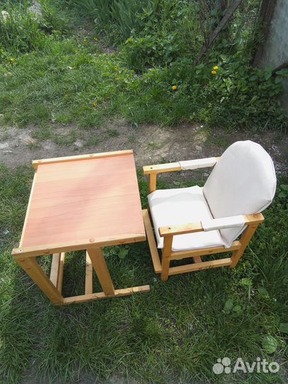 Детский стульчик для кормления и ходунки