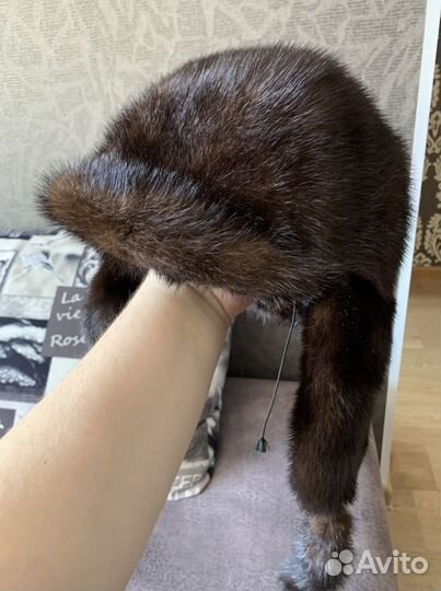 Шапка норковая женская бу