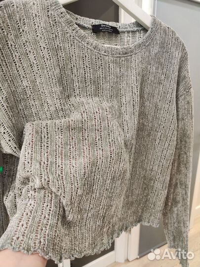 Свитер кофта bershka лонгслив HM