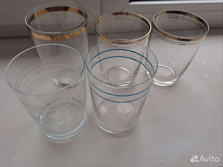 Стаканы граненые СССР