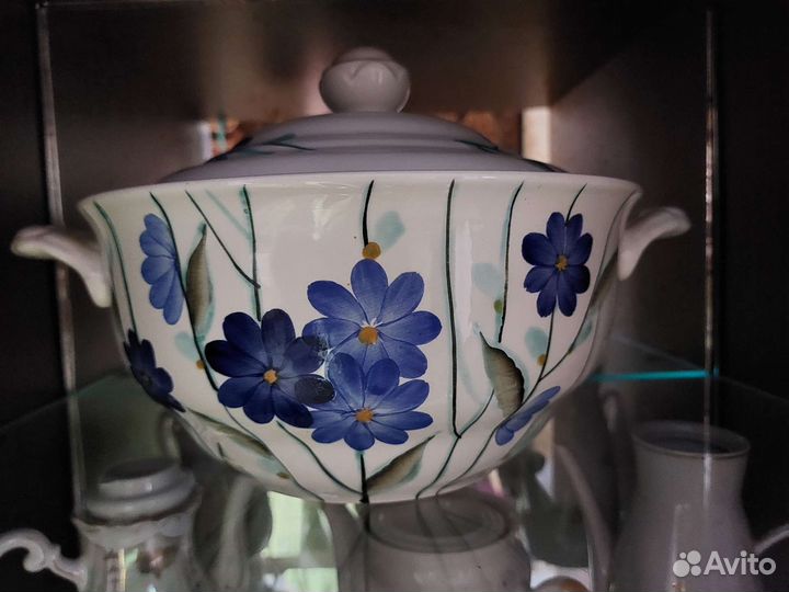Фарфоровая супница СССР