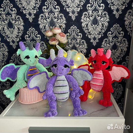 Вязаные игрушки ручной работы