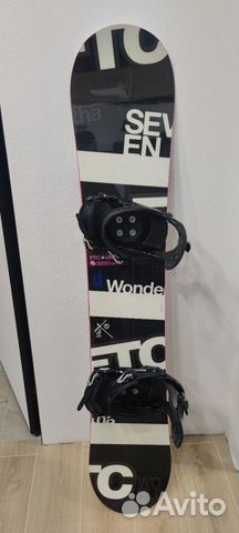 Сноуборд Fanatic Unique + крепления+ботинки+чехол объявление продам