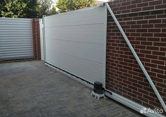 Ворота откатные под ключ