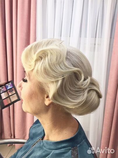 Макияж и прическа