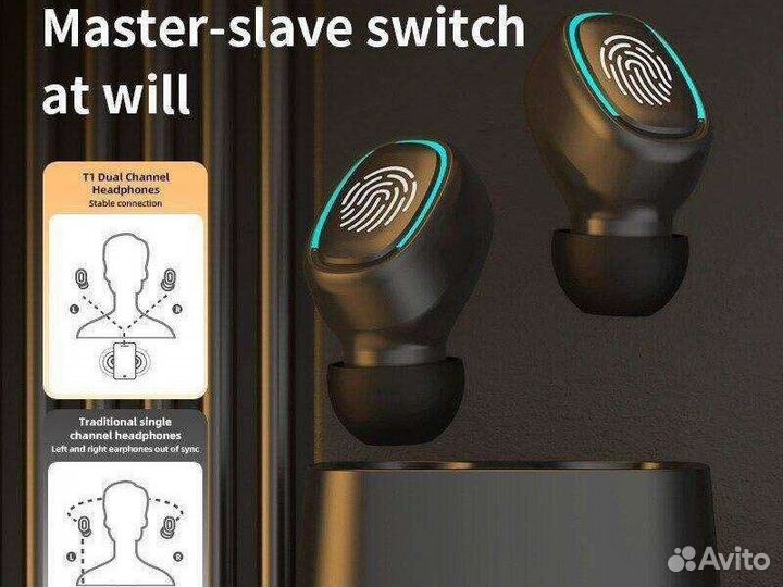 Беспроводные наушники Bluetooth 5.0