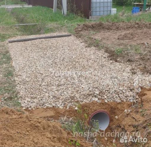 Устройство заезда (въезда на участок) на участок