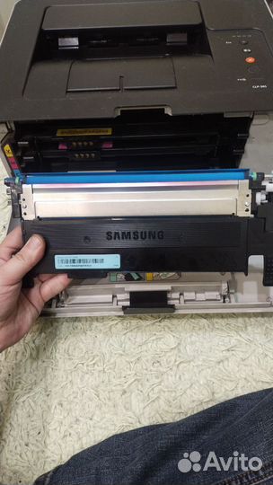 Принтер лазерный цветной samsung clp365