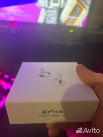 Беспроводные наушники apple airpods