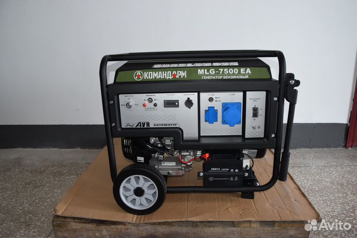 Бензиновый генератор Jialing 6,5 кВт MLG-7500EA